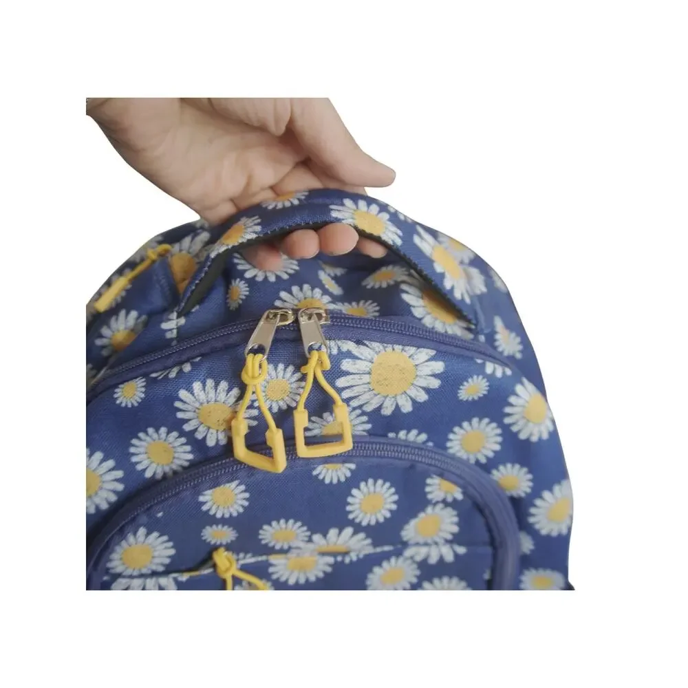 Member’s Mark Navy Daisy Backpack & Lunch Bag Set NWOT Kids Y2K Colorful School